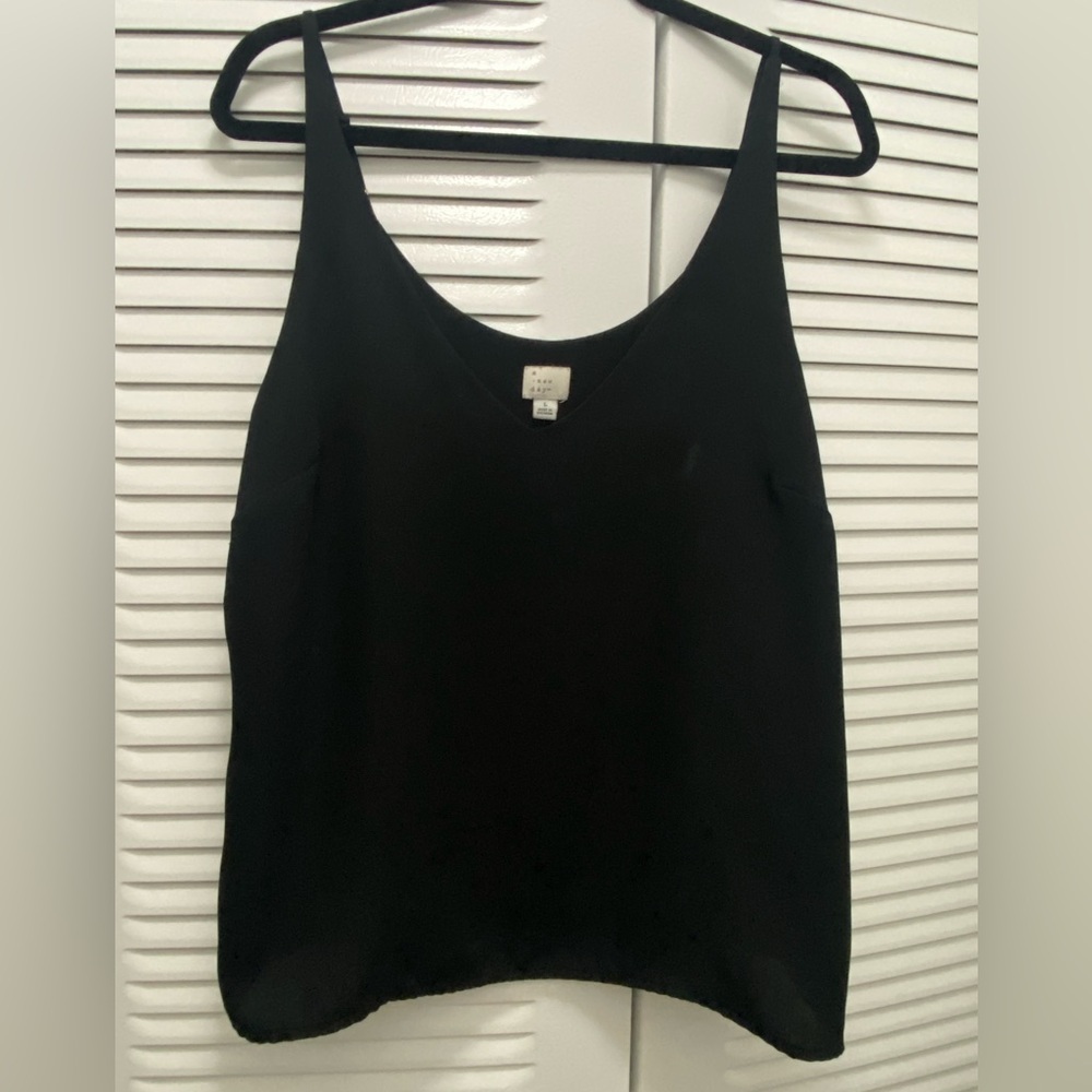 Black tank top/ blouse